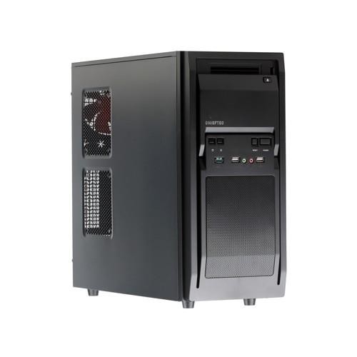 Case | CHIEFTEC | MidiTower | ATX | MicroATX | 1x2.5" Internal | 4x3.5" Internal | 1x3.5" External | 2x5.25" External | Cooling & Ventilation System 1 x 120mm fan | Black | LF-02B-OP image 1