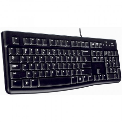 LOGITECH Corded  Keyboard K120 - EER - Russian layout - BLACK image 1