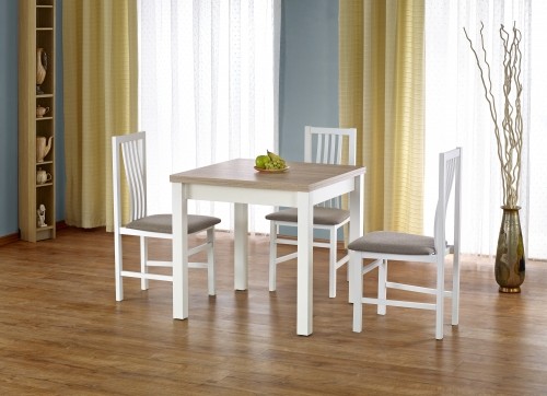 GRACJAN table color: sonoma oak / white image 1