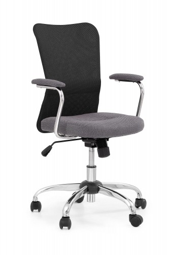 ANDY chair color: grey/black image 1
