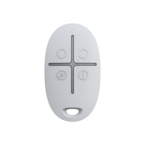 Ajax SpaceControl Key fob with a panic button (white) image 1