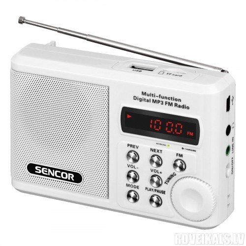 Sencor Карманный радиоприемник, белый image 1