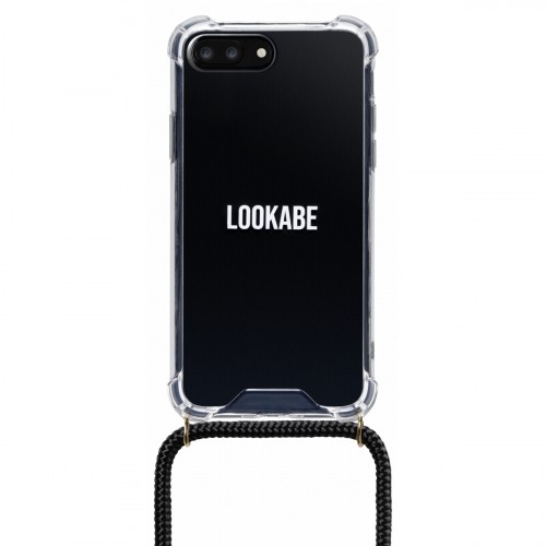Lookabe Necklace iPhone 7/8+ gold black loo002 image 1
