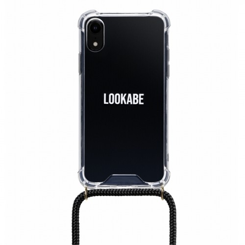 Lookabe Necklace iPhone Xr gold black loo004 image 1