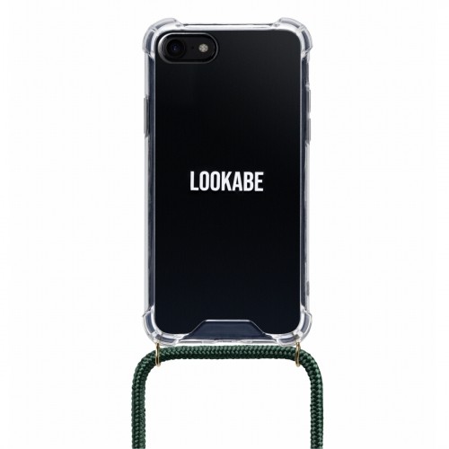 Lookabe Necklace iPhone 7/8 gold green loo011 image 1