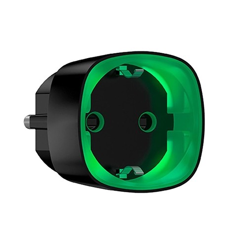 Ajax Socket wireless smart plug with energy monitor (black) image 1
