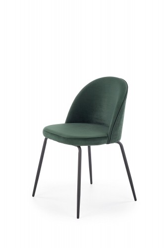 Halmar K314 chair, color: dark green image 1