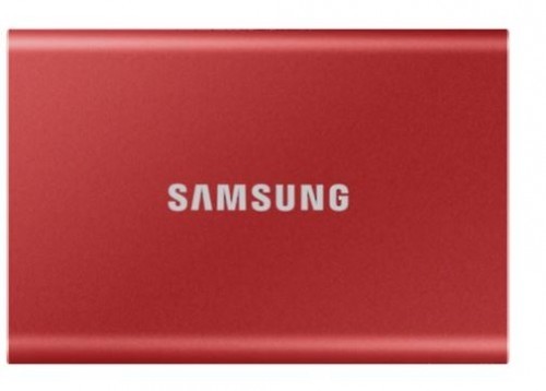 Samsung Dysk Portable T7 2TB USB3.2 GEN.2 red image 1