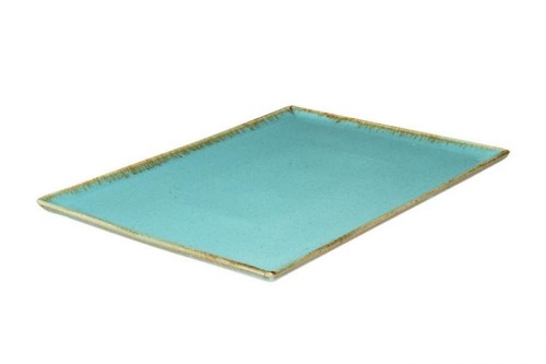 SEASONS TURQUOISE taisnstūrveida šķīvis 35X25cm, Porland image 1