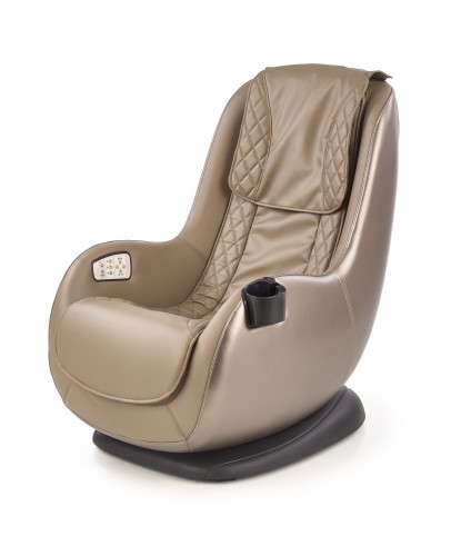 Halmar DOPIO massage chair, color: brown / beige image 1