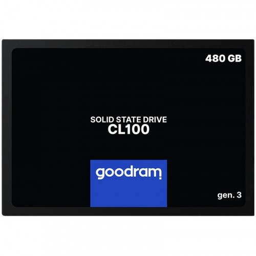 GOODRAM CL100 GEN. 3 480GB SSD, 2.5” 7mm, SATA 6 Gb/s, Read/Write: 540 / 460 MB/s image 1
