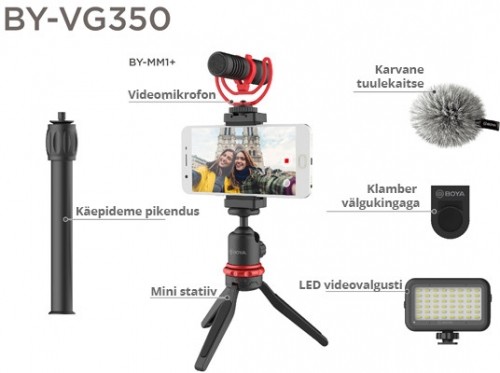 Boya vlogging kit Advanced BY-VG350 image 1