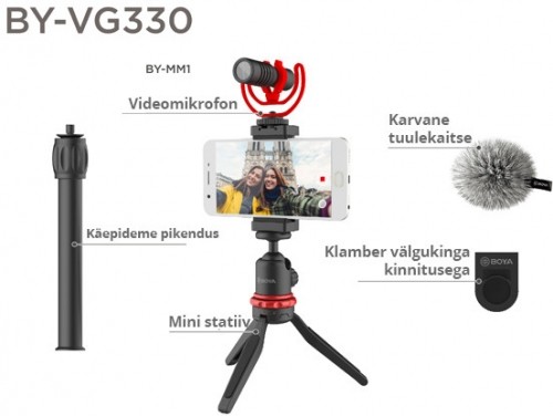 Boya vlogging kit Standard BY-VG330 image 1