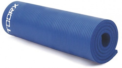 Toorx Fitness mat with chromed eyelet hangers Professional MAT172PRO 172x61x1,5 blue image 1