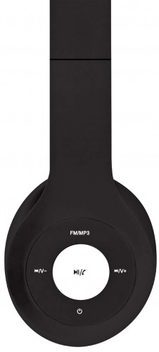 Omega Freestyle austiņas ar mikrofonu FH0915, melnas image 1