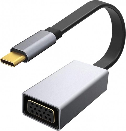 Platinet adapteris USB-C - VGA (44711) image 1