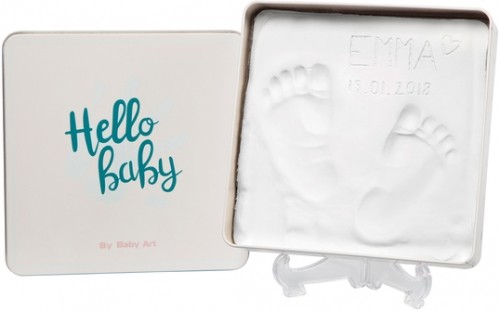 Baby Art Magic Box Essentials komplekts mazuļa pēdiņu/rociņu nospieduma izveidošanai - 3601094300 image 1