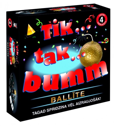PIATNIK Spēle Tik Tak Boom Ballīte, latv. valodā image 1