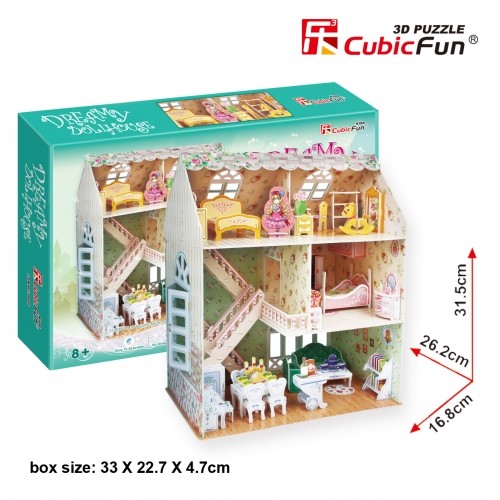 CubicFun 3D Leļļu māja Dreamy image 1