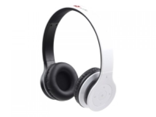 GEMBIRD Bluetooth Stereo Headset white image 1