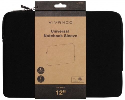 Vivanco laptop bag Ben 12", black image 1