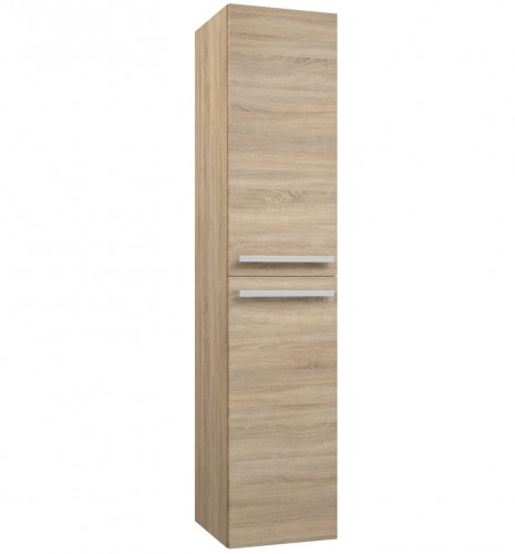 Высокий шкаф для ванной Raguvos Baldai SERENA 35 CM grey oak 1431210 image 1