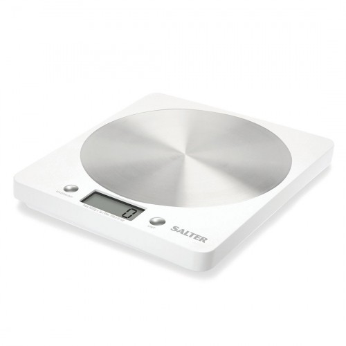 Salter 1036 WHSSDR Disc Electronic Digital Kitchen Scales - White image 1