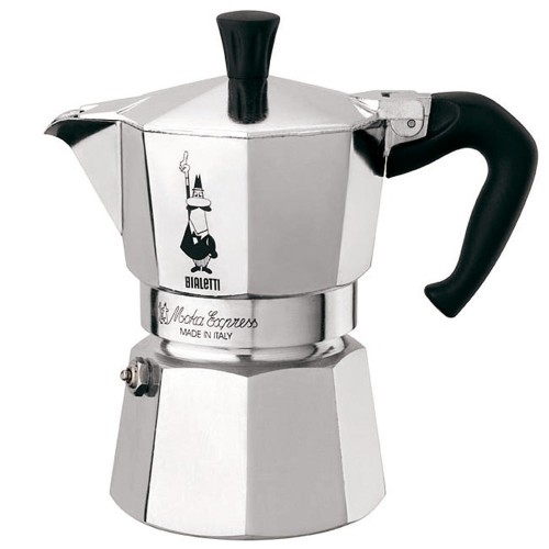 Bialetti Moka Express Stovetop Espresso Maker 3 cups image 1