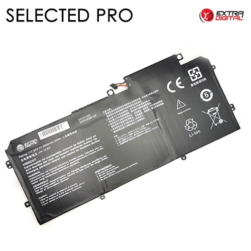 Extradigital Notebook battery ASUS C31N1528, 3000mAh, Selected Pro image 1