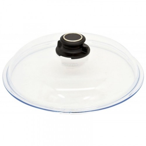 Glass Lid AMT Gastroguss 026EZ1L, lid knob with ventilation image 1