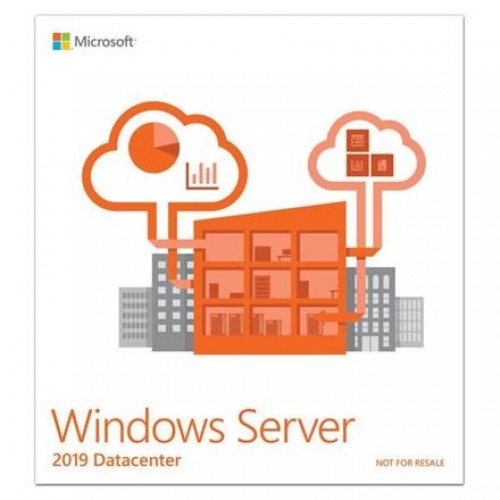 Microsoft Windows Server 2019 Datacenter - 64-bit P71-09023 DVD-ROM,  16 cores, Licence, EN image 1