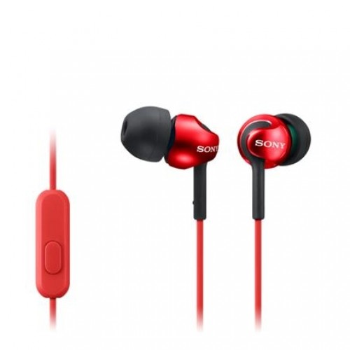 Sony In-ear Headphones EX series, Red Sony MDR-EX110AP In-ear, Red image 1