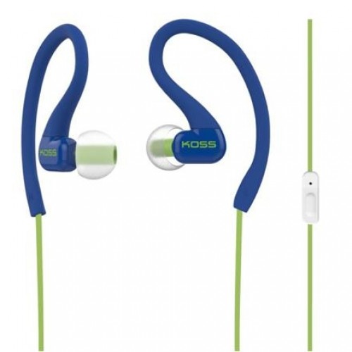 Koss Headphones KSC32iB In-ear/Ear-hook, 3.5mm (1/8 inch), Microphone, Blue, image 1