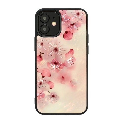 iKins case for Apple iPhone 12 mini lovely cherry blossom image 1