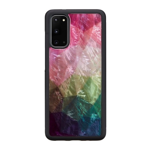 iKins case for Samsung Galaxy S20 water flower black image 1