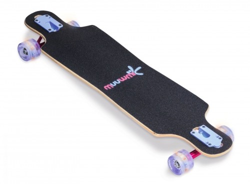 Muuwmi Longboard Compact Skateboard skrituļdēlis, ABEC 7, ar gaismiņām - AU 560 image 1
