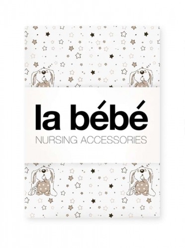 La Bebe™ Set 100x135/60x120/40x60 Art.55659 Bunnies Gultas veļas komplekts 3 -daļīgs image 1
