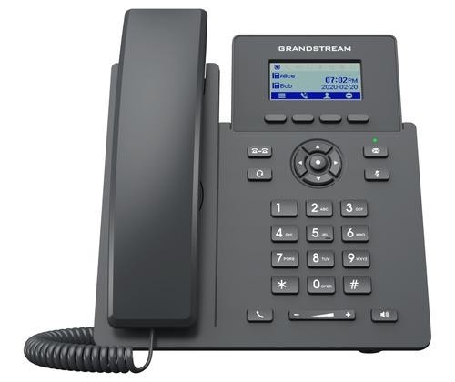 Grandstream Networks GRP2601P IP phone Black Wired handset 2 lines LCD image 1