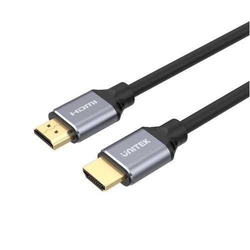 UNITEK C138W HDMI cable 2 m HDMI Type A (Standard) Black, Grey image 1