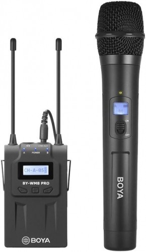 Boya microphone BY-WM8 Pro-K3 Kit UHF Wireless image 1