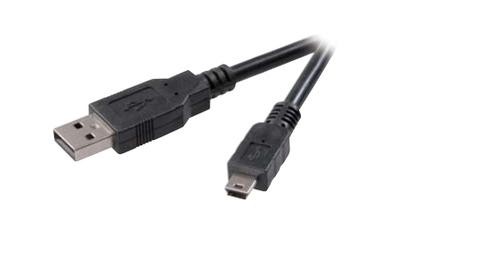 Vivanco High-grade USB 2.0 connection cable USB cable USB A Mini-USB B Black image 1