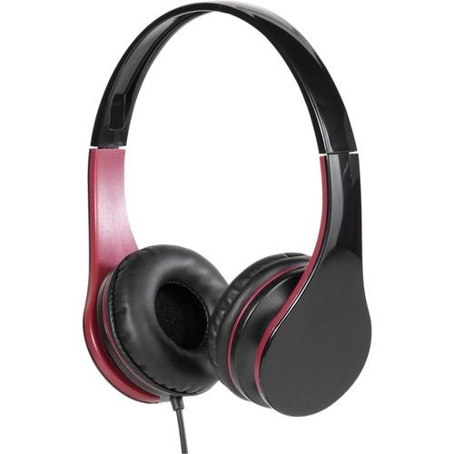 Vivanco Mooove Headphones Head-band 3.5 mm connector Black, Red image 1