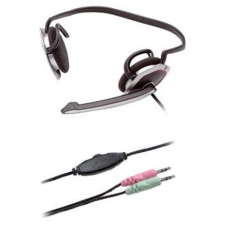 Vivanco 4.00893E+12 headphones/headset Head-band 3.5 mm connector Black, Silver image 1