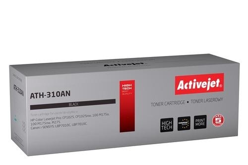 Activejet ATH-310AN toner for HP CE310A. Canon CRG-729B image 1