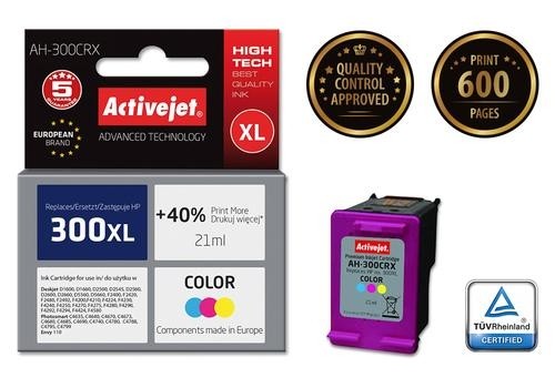 Activejet ink for Hewlett Packard No.300XL CC644EE image 1