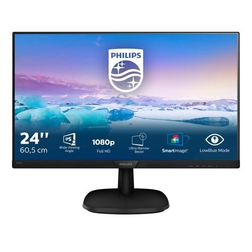Philips V Line Full HD LCD monitor 243V7QDAB/00 image 1
