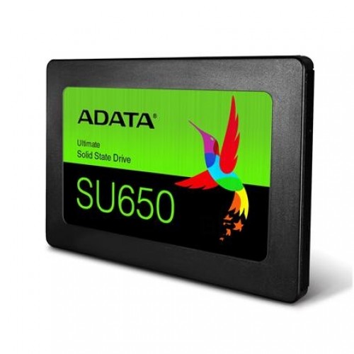 ADATA Ultimate SU650 3D NAND SSD 480 GB, SSD form factor 2.5”, SSD interface SATA, Write speed 450 MB/s, Read speed 520 MB/s image 1