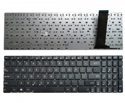 Keyboard ASUS N56, N76, R500v, S500, U550 (US) image 1