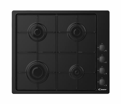 Candy CHW6LBB Black Built-in 60 cm Gas 4 zone(s) image 1