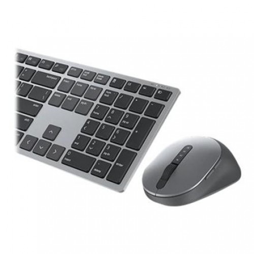 Dell Premier Multi-Device Keyboard and Mouse  KM7321W  Wireless, Wireless (2.4 GHz), Bluetooth 5.0, Batteries included,  Russian (QWERTY), Titan grey image 1